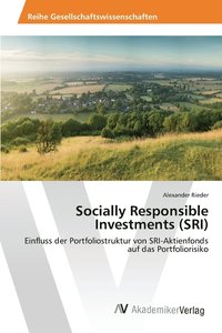 bokomslag Socially Responsible Investments (SRI)