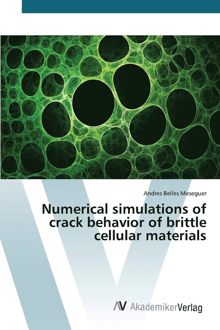 Numerical simulations of crack behavior of brittle cellular materials 1