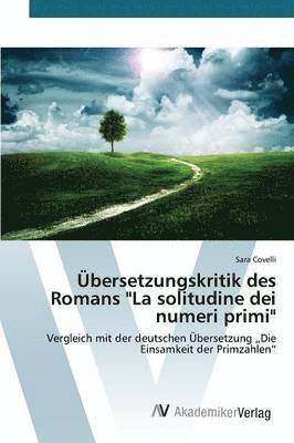 bokomslag bersetzungskritik des Romans &quot;La solitudine dei numeri primi&quot;