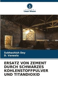 bokomslag Ersatz Von Zement Durch Schwarzes Kohlenstoffpulver Und Titandioxid