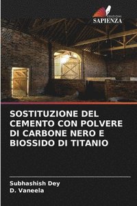 bokomslag Sostituzione del Cemento Con Polvere Di Carbone Nero E Biossido Di Titanio