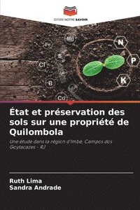 bokomslag État et préservation des sols sur une propriété de Quilombola