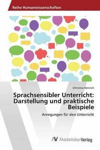 bokomslag Sprachsensibler Unterricht: Darstellung und praktische Beispiele