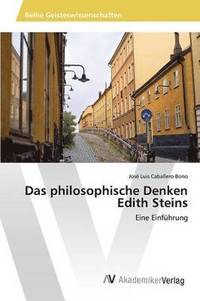 bokomslag philosophische Denken Edith Steins