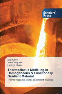 bokomslag Thermoelastic Modeling in Homogeneous & Functionally Gradient Material