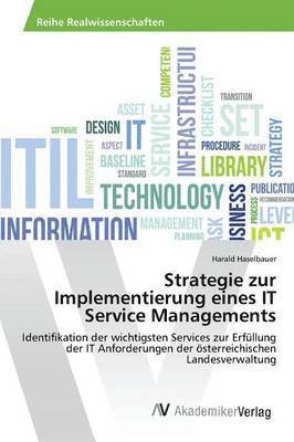 Strategie zur Implementierung eines IT Service Managements 1