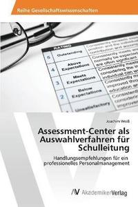 bokomslag Assessment-Center als Auswahlverfahren fr Schulleitung