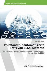 bokomslag Prfstand fr automatisierte Tests von BLDC Motoren