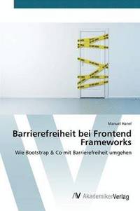 bokomslag Barrierefreiheit bei Frontend Frameworks