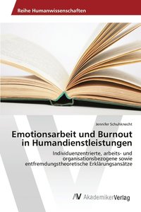 bokomslag Emotionsarbeit und Burnout in Humandienstleistungen