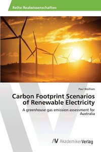 bokomslag Carbon Footprint Scenarios of Renewable Electricity