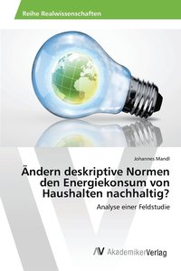 bokomslag ndern deskriptive Normen den Energiekonsum von Haushalten nachhaltig?