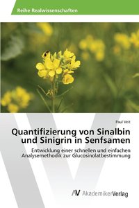 bokomslag Quantifizierung von Sinalbin und Sinigrin in Senfsamen