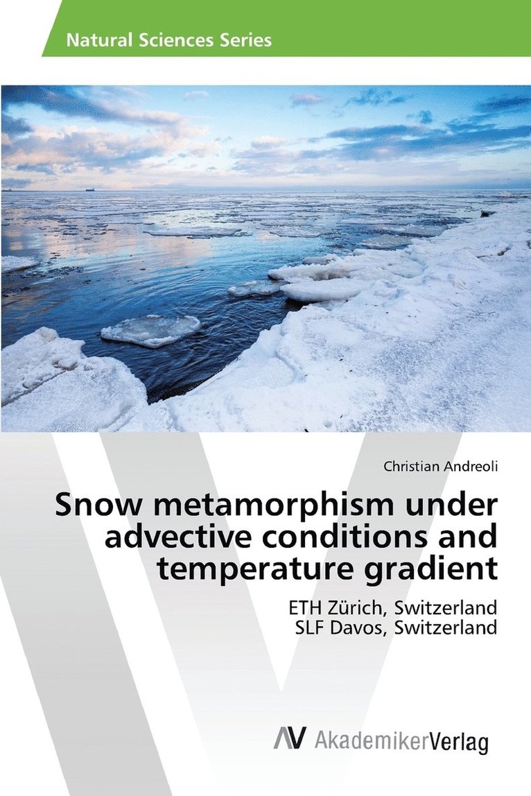 Snow metamorphism under advective conditions and temperature gradient 1