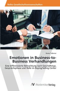bokomslag Emotionen in Business-to-Business Verhandlungen
