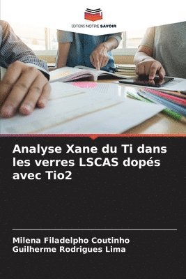 bokomslag Analyse Xane du Ti dans les verres LSCAS dopés avec Tio2