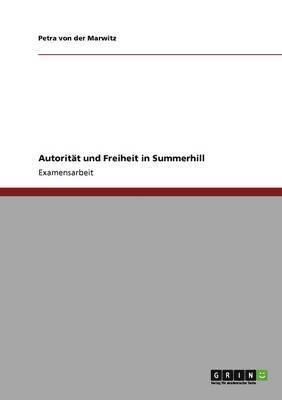 bokomslag Autoritat und Freiheit in Summerhill