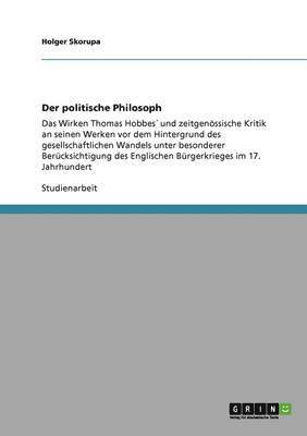 bokomslag Der Politische Philosoph