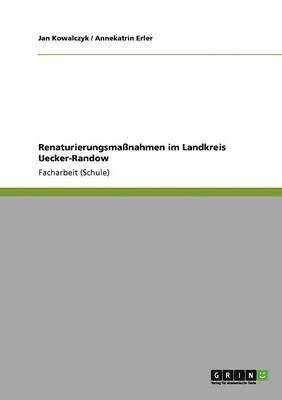 bokomslag Renaturierungsmanahmen Im Landkreis Uecker-Randow