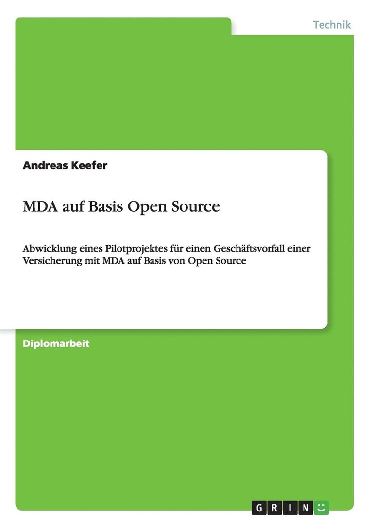 Mda Auf Basis Open Source 1