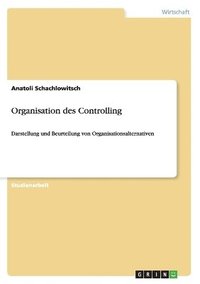 bokomslag Organisation des Controlling