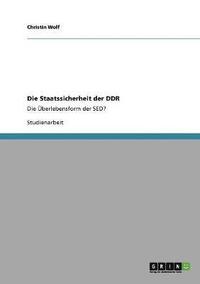 bokomslag Die Staatssicherheit der DDR