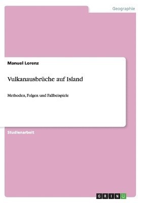 bokomslag Vulkanausbruche Auf Island