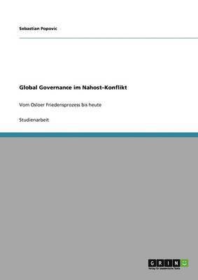 Global Governance im Nahost-Konflikt 1