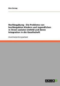 bokomslag Hochbegabung. Probleme Von Hochbegabten Kindern Und Jugendlichen Im Sozialen Umfeld. Integration in Die Gesellschaft.