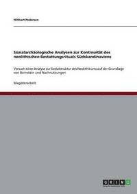 bokomslag Sozialarchaologische Analysen zur Kontinuitat des neolithischen Bestattungsrituals Sudskandinaviens