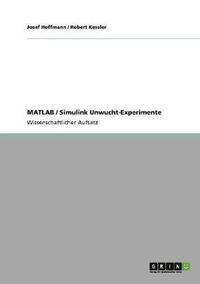 bokomslag MATLAB / Simulink Unwucht-Experimente