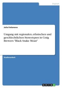 bokomslag Umgang Mit Regionalen, Ethnischen Und Geschlechtlichen Stereotypen in Craig Brewers Black Snake Moan