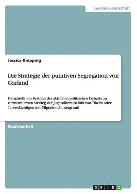 bokomslag Die Strategie Der Punitiven Segregation Von Garland