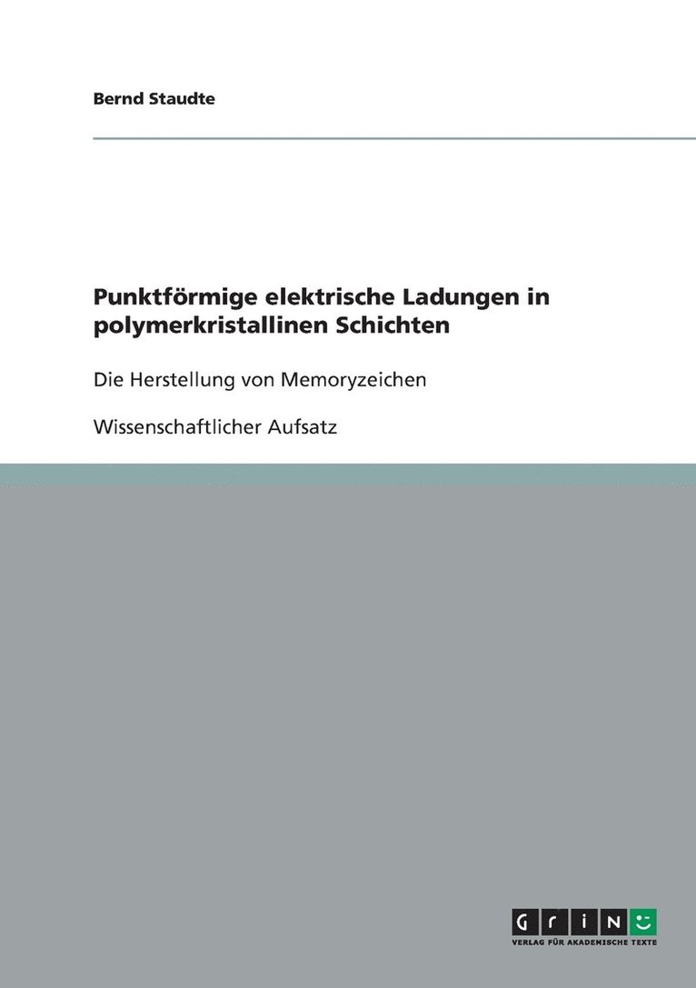 Punktf Rmige Elektrische Ladungen In Pol 1