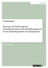 bokomslag Konzept Zur F Rderung Der Schreibmotivat