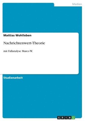 bokomslag Nachrichtenwert-Theorie