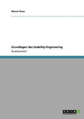 bokomslag Grundlagen des Usability-Engineering