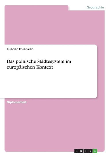 bokomslag Das Polnische St Dtesystem Im Europ Isch