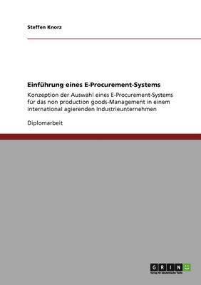 bokomslag Einfhrung eines E-Procurement-Systems