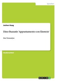bokomslag Dino Buzzatis 'Appuntamento Con Einstein'