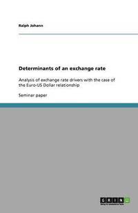 bokomslag Determinants of an exchange rate