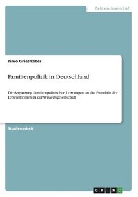 bokomslag Familienpolitik in Deutschland