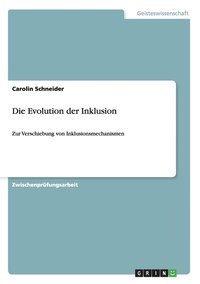 bokomslag Die Evolution der Inklusion