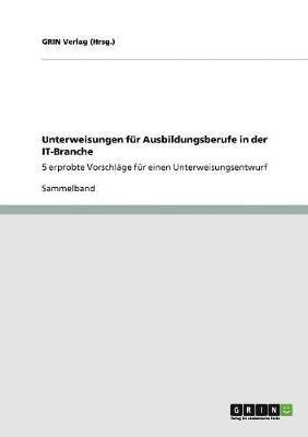 bokomslag Unterweisungen für Ausbildungsberufe in der IT-Branche