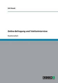 bokomslag Online-Befragung und Telefoninterview