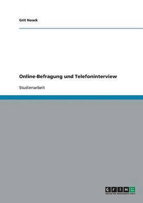 bokomslag Online-Befragung und Telefoninterview