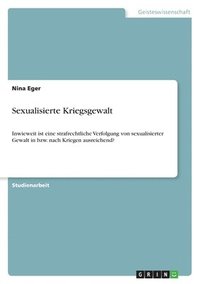 bokomslag Sexualisierte Kriegsgewalt