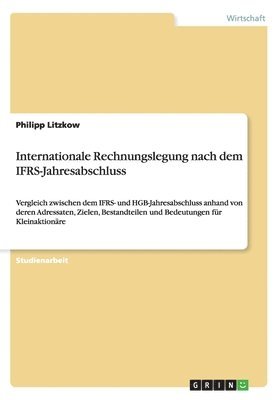 Internationale Rechnungslegung nach dem IFRS-Jahresabschluss 1