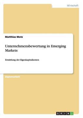 Unternehmensbewertung in Emerging Markets 1