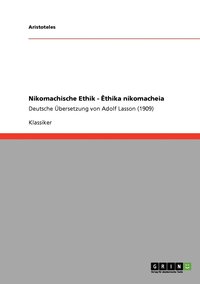 bokomslag Nikomachische Ethik - thika nikomacheia